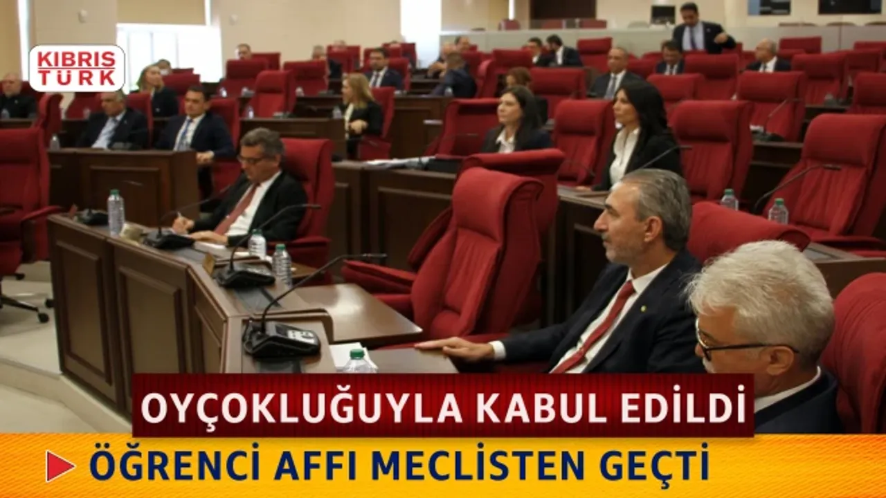 Yükseköğretim affı öngören yasal değişiklik meclisten geçti