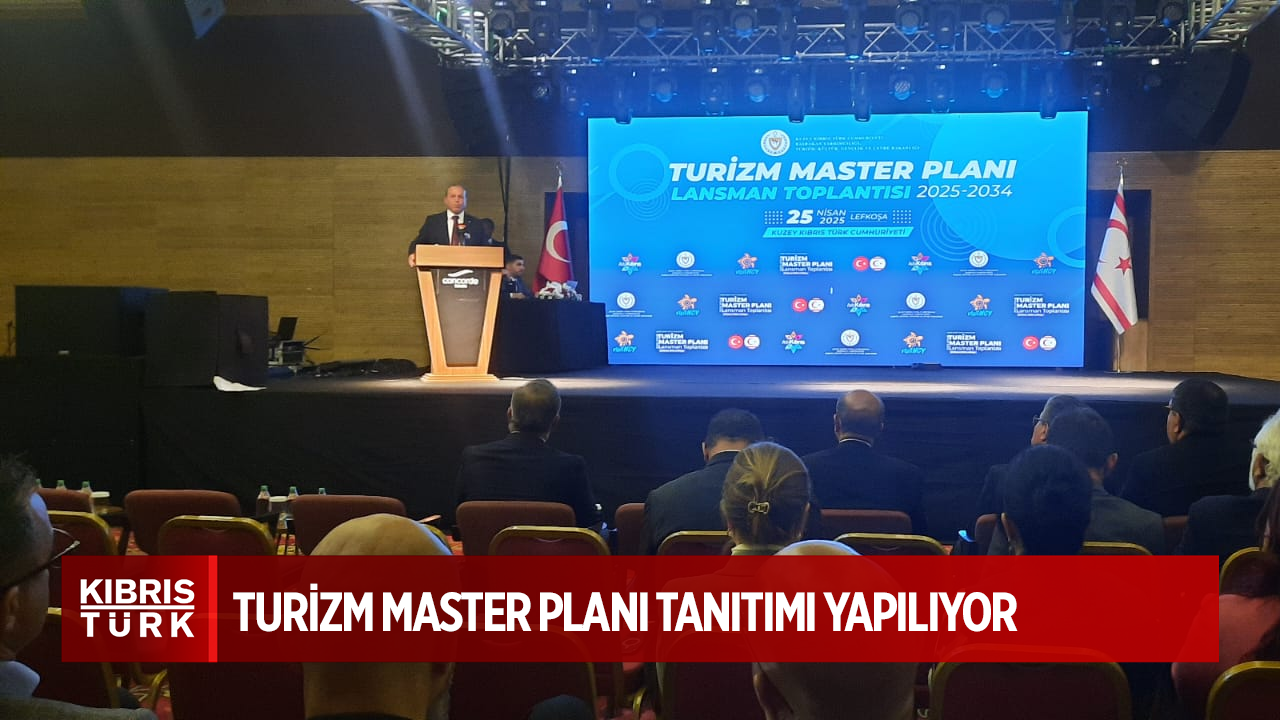 “2025-2034 KKTC Turizm Master Planı” tanıtılıyor