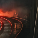 Barselona Metrosunda Yangın