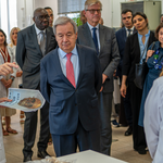 KŞK, Guterres’in Antropoloji Laboratuvarı’nı ziyaretini memnuniyetle karşıladı