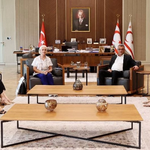 Tufan Erhürman, KÖDER Başkanı ve beraberindeki heyeti kabul etti