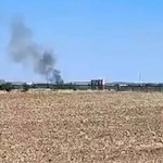 Macaristan'ın Szolnok kenti yakınlarında savaş uçağı düştü