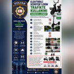 POLVAK’tan E-Moped Kullanıcılarına Önemli Uyarı