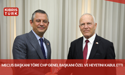 Meclis Başkanı Töre CHP Genel Başkanı Özel ve heyetini kabul etti