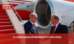 TC Cumhurbaşkanı Erdoğan KKTC’den ayrıldı