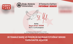 20 Temmuz Barış ve Özgürlük Bayramı Fotoğraf Sergisi yarın DAÜ’de açılıyor