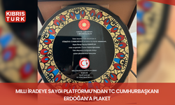 Milli İradeye Saygı Platformu’ndan TC Cumhurbaşkanı Erdoğan’a plaket