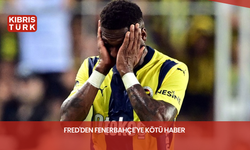 Fred'den Fenerbahçe'ye kötü haber