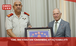 Töre, GKK Komutanı Tümgeneral Aytaç’ı kabul etti