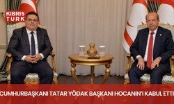 Cumhurbaşkanı Tatar YÖDAK Başkanı Hocanın’ı kabul etti