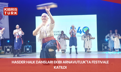 HASDER Halk Dansları Ekibi Arnavutluk'ta festivale katıldı