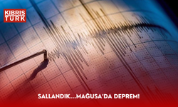 Sallandık... Mağusa'da deprem meydana geldi!