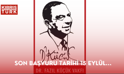 Dr. Fazıl Küçük Vakfı’ndan burs duyurusu…