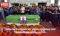 Hayatını kaybeden Dr. Abdullah Akbaş son yolculuğuna uğurlanıyor...