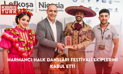 Harmancı halk dansları festivali ekiplerini kabul etti