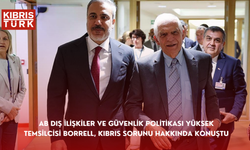 Borrell: “Kıbrıs'a bir çözüm aramak için diyalog sürecini başlatmanın ilk adımı olmasını umalım”