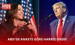 ABD'de ankete göre Harris, rakibi Trump'ın 3 puan önünde