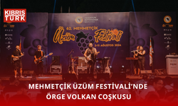 Mehmetçik Üzüm Festivali’nde Örge Volkan Coşkusu