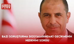 Özersay bazı soruşturma dosyalarındaki gecikmenin nedenini sordu