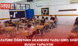 Atatürk Öğretmen Akademisi Yazılı Giriş Sınavı bugün yapılıyor