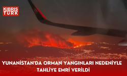 Yunanistan'da orman yangınları nedeniyle binlerce kişiye tahliye emri verildi