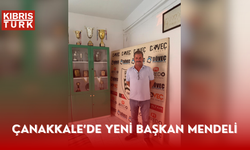 Çanakkale’de yeni başkan Mendeli