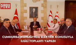 Cumhurbaşkanlığı’nda elektrik konusuyla ilgili toplantı yapıldı