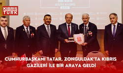 Cumhurbaşkanı Tatar, Zonguldak’ta Kıbrıs Gazileri ile bir araya geldi