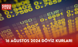 16 Ağustos 2024 Döviz kurları