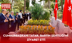 Cumhurbaşkanı Tatar, Bartın Şehitliği’ni ziyaret etti