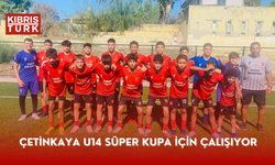 Çetinkaya U 14 Süper Kupa için çalışıyor