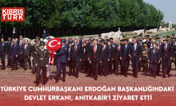 TC Cumhurbaşkanı Erdoğan başkanlığındaki devlet erkanı, Anıtkabir'i ziyaret etti