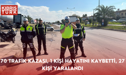 Ülkede haftalık trafik raporu