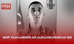 Şehit olan askerin adı açıklandı: Uğurcan Işık