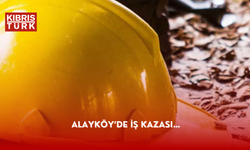 Alayköy’de iş kazası…