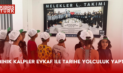 Minik Kalpler Evkaf ile Tarihe Yolculuk Yaptı