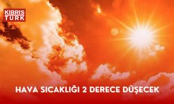 Hava sıcaklığı 2 derece düşecek