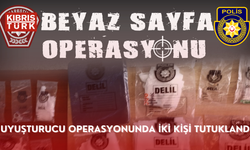 Gazimağusa’da dün yapılan uyuşturucu operasyonunda iki kişi tutuklandı