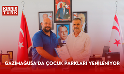 Gazimağusa’da çocuk parkları yenileniyor