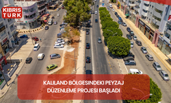 Kaliland bölgesindeki peyzaj düzenleme projesi başladı