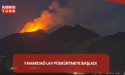 İtalya'daki Etna Yanardağı lav püskürtmeye başladı