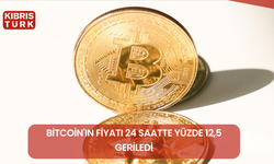 Bitcoin'in fiyatı 24 saatte yüzde 12,5 geriledi