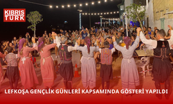 LEFKOŞA GENÇLİK GÜNLERİ KAPSAMINDA "İKİ TOPLUMLU KONSER VE HALK DANSLARI GÖSTERİSİ" YAPILDI