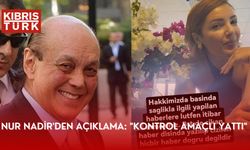 Nur Nadir'den açıklama: "Kontrol amaçlı yattı"