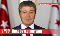 Ünal Üstel'i kutladı