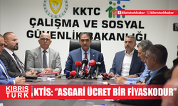 KIBRIS TÜRK İŞVERENLER SENDİKASI : “KESİNLEŞEN ASGARİ ÜCRET BİR “FİYASKODUR”