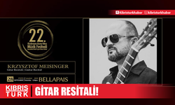 Krzysztof Meisinger Gitar Resitali cumartesi akşamı Bellapais Manastırı'nda