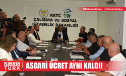 Asgari Ücret Aynı Kaldı!