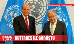 Cumhurbaşkanı Tatar BM Genel Sekreteri Guterres ile görüştü