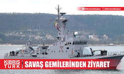 Türk Deniz Kuvvetleri Komutanlığı savaş gemilerinden liman ziyareti…